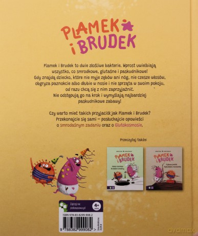 Plamek i Brudek. Smrodaśne zadanie. Glutokosmos - Jelena Pervan, Jelena Brezovec [KSIĄŻKA]