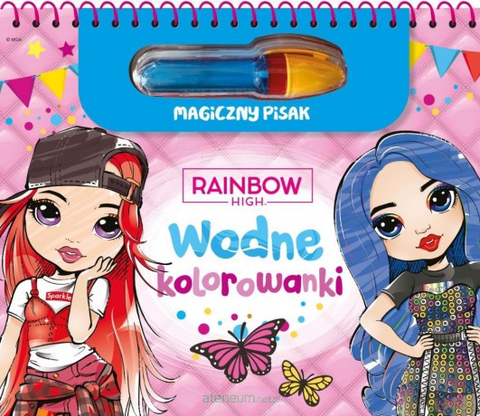 Rainbow High. Wodne kolorowanki. Magiczny pisak [KSIĄŻKA]
