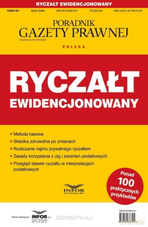 Ryczałt ewidencjonowany Podatki 1/2025 - Grzegorz Ziółkowski [KSIĄŻKA]