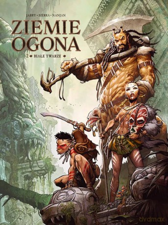 Świat Akwilonu (Tom 2) Ziemie Ogona. Białe Twarze - Nicolas Jarry [KOMIKS]