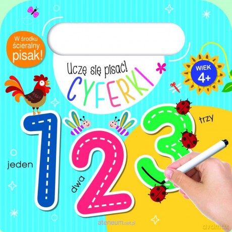 Uczę się pisać! Cyferki [KSIĄŻKA]