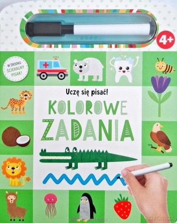 Uczę się pisać! Kolorowe zadania [KSIĄŻKA]