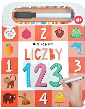 Uczę się pisać! Liczby 123 [KSIĄŻKA]