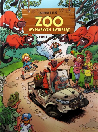 ZOO wymarłych zwierząt (Tom 3) - Christophe Cazenove [KOMIKS]
