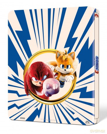 Sonic 3: Szybki jak błyskawica (steelbook) [Blu-Ray 4K]+[Blu-Ray]