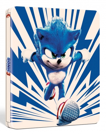 Sonic 3: Szybki jak błyskawica (steelbook) [Blu-Ray 4K]+[Blu-Ray]