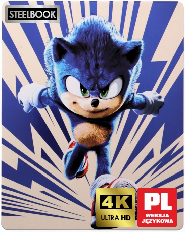 Sonic 3: Szybki jak błyskawica (steelbook) [Blu-Ray 4K]+[Blu-Ray]