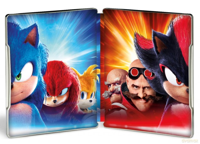 Sonic 3: Szybki jak błyskawica (steelbook) [Blu-Ray 4K]+[Blu-Ray]