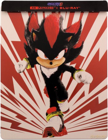 Sonic 3: Szybki jak błyskawica (steelbook) [Blu-Ray 4K]+[Blu-Ray]
