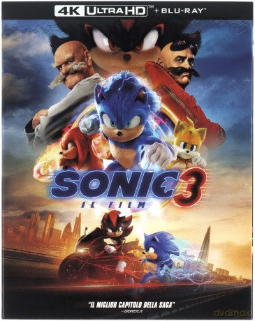 Sonic 3: Szybki jak błyskawica [Blu-Ray 4K]+[Blu-Ray]