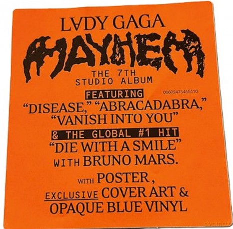 Lady Gaga: Mayhem (Color) (Indies) [2xWinyl]