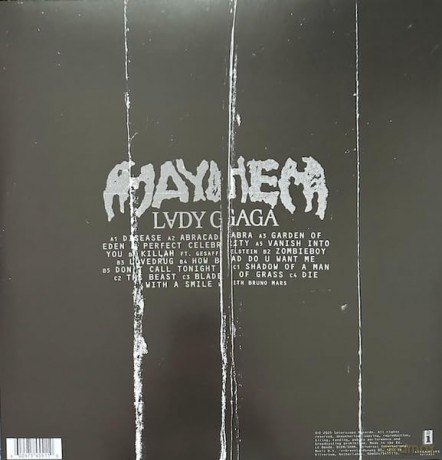 Lady Gaga: Mayhem (Color) (Indies) [2xWinyl]