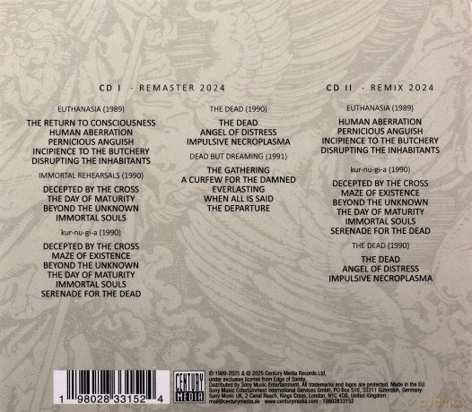 Edge Of Sanity: Elegy - Chapter I (Demos Comp.) [2CD]