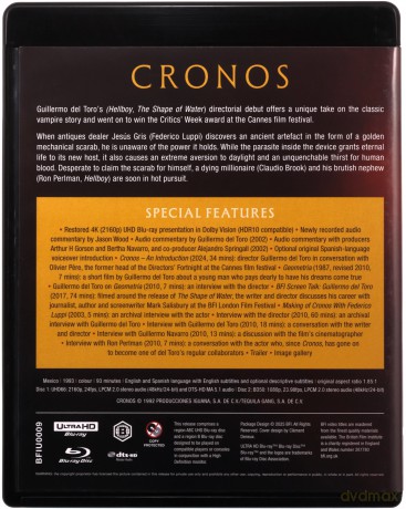 Cronos [Blu-Ray 4K]+[Blu-Ray]