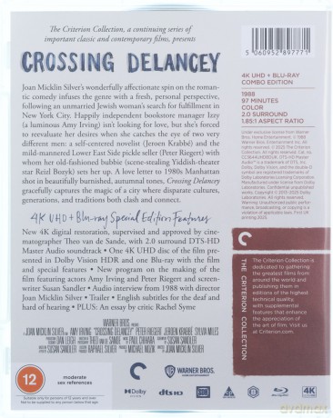 Crossing Delancey (Zmień kapelusz) [Blu-Ray 4K]+[Blu-Ray]