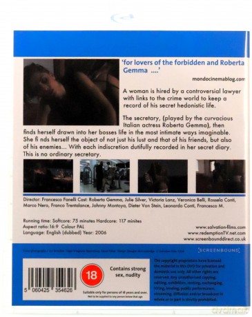Diary Of A Secretary [Blu-Ray]