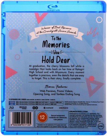 Horimiya: The Missing Pieces - Season 2 [2xBlu-Ray]