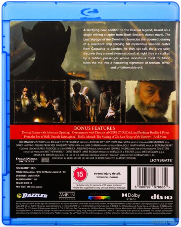 The Last Voyage of The Demeter (Demeter: Przebudzenie zła) [Blu-Ray]