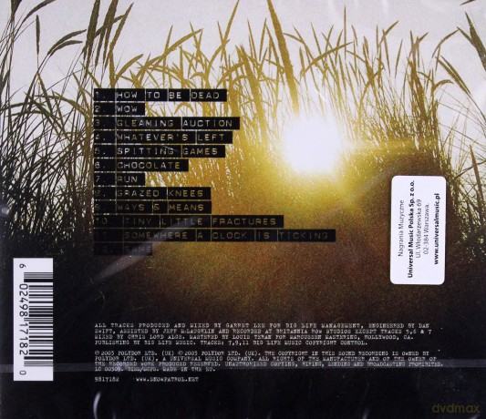Snow Patrol: Final Straw [CD]