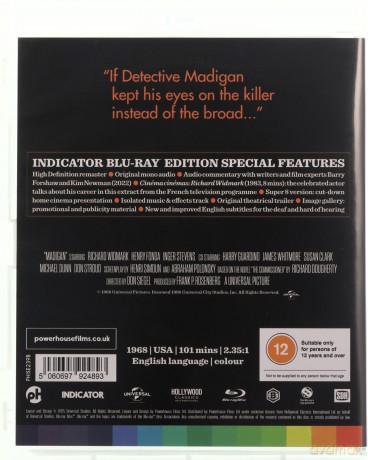 Madigan [Blu-Ray]