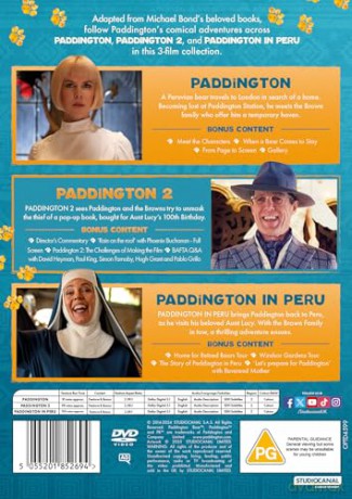 Paddington (3-Film Collection) [3DVD]