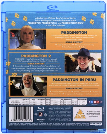 Paddington (3-Film Collection) [3xBlu-Ray]
