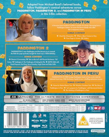 Paddington (3-Film Collection) [3xBlu-Ray 4K]