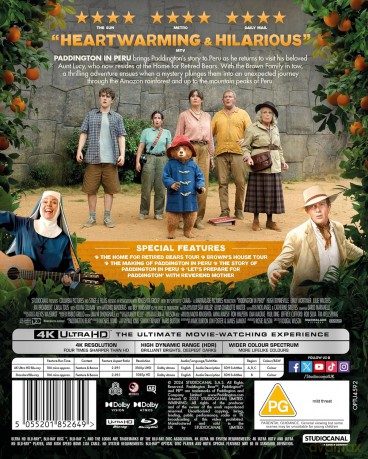 Paddington In Peru (Paddington w Peru) [Blu-Ray 4K]+[Blu-Ray]