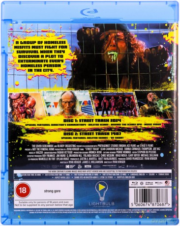Street Trash - Double Pack (2024 And 1987) [2xBlu-Ray]