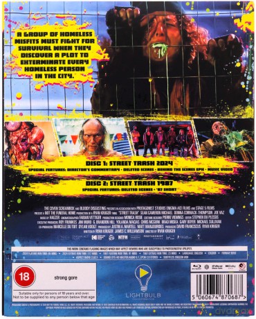 Street Trash - Double Pack (2024 And 1987) [2xBlu-Ray]