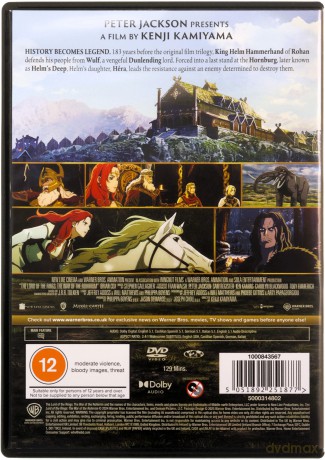 The Lord Of The Rings: War Of The Rohirrim (Władca Pierścieni: Wojna Rohirrimów) [DVD]