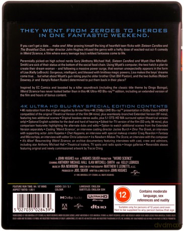 Weird Science (Dziewczyna z komputera) [Blu-Ray 4K]