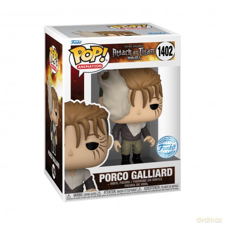 FUNKO POP Anime Attack on Titan War Porco Galliard 71251