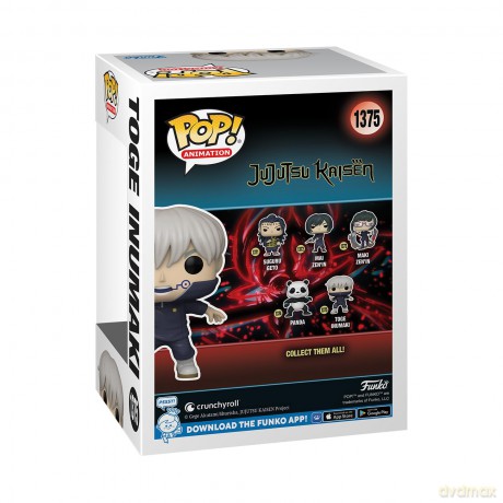 FUNKO POP Anime JuJuTsu Kaisen Toge Inumaki 72047