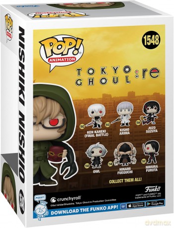 FUNKO POP Anime Tokyo Ghoul Nishiki Nishio 77106