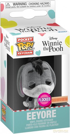 FUNKO POP BRELOK Disney Kubuś Puchatek Kłapouchy z serduszkiem 68294