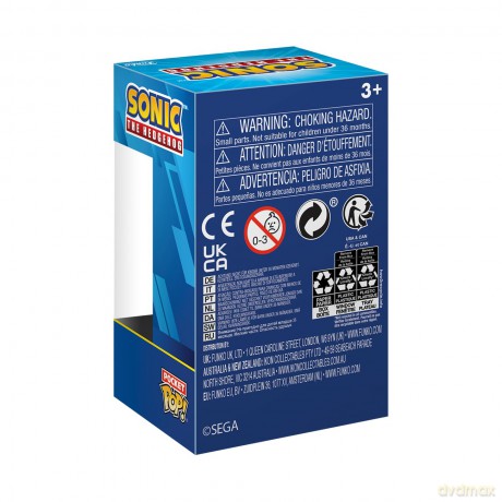 FUNKO POP Sonic T-shirt + minifigurka Sonic z pierścieniem 70390