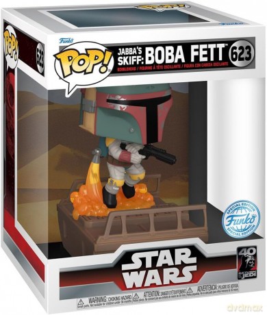 FUNKO POP Star Wars Jabba's Skiff: Boba Fett 74440