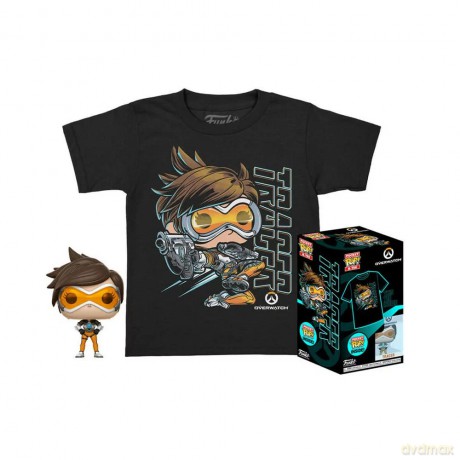 FUNKO POP T-shirt Overwatch S + POP Tracer 63463