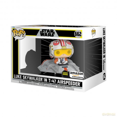 FUNKO STAR WARS Luke Skywalker in T-47 Airspeeder 662 74404