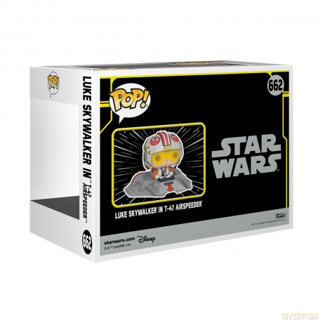 FUNKO STAR WARS Luke Skywalker in T-47 Airspeeder 662 74404