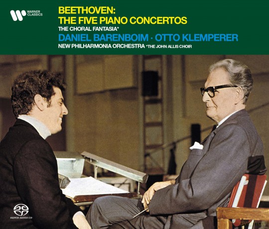 Otto Klemperer & Daniel Barenboim: Beethoven: The 5 Piano Concertos, Choral Fantasy [SACD]