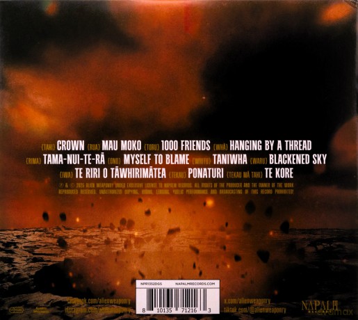 Alien Weaporny: Te Ra (digipack) [CD]