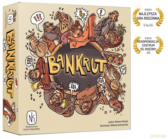 Bankrut - Reiner Knizia [GRA PLANSZOWA]