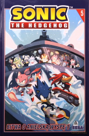 Bitwa o Anielską Wyspę 1. Sonic the Hedgehog (Tom 5) - Ian Flynn, Tracy Yardley, Adam Bryce Thomas [KOMIKS]