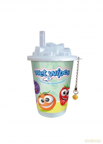 Chusteczki nawilżające w puszce Astra Care Shake Owocki 1szt.mix