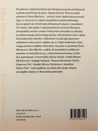 Dzieła zebrane - Max Blecher [KSIĄŻKA]