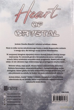 Heart of crystal. Jonah. Miłość w Alpach - Iwona Jaworska [KSIĄŻKA]