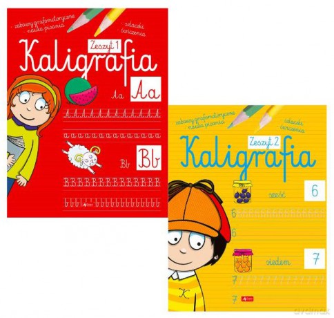 Kaligrafia. Zeszyt 1 i 2 [KSIĄŻKA]