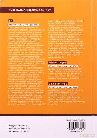 Kodeks pracy. Pracownicze plany kapitałowe. Ubezpieczenia. 50 innych aktów prawnych wyd. 5 [KSIĄŻKA]